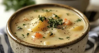 Sopa de Patatas Cremosa con Thermomix