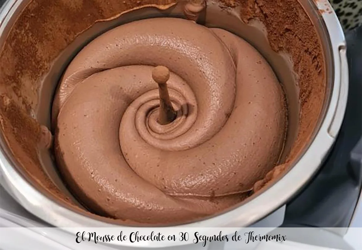 El Mousse de Chocolate en 30 Segundos de Thermomix