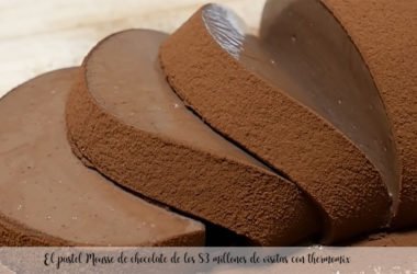 El pastel Mousse de chocolate de los 83 millones de visitas con thermomix