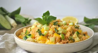 Ensalada de cuscus con thermomix