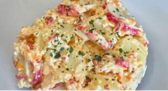 Ensaladilla de langosta con Thermomix