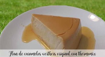 Flan de caramelos werthers original con thermomix