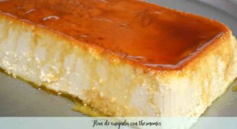 Flan de cuajada con thermomix