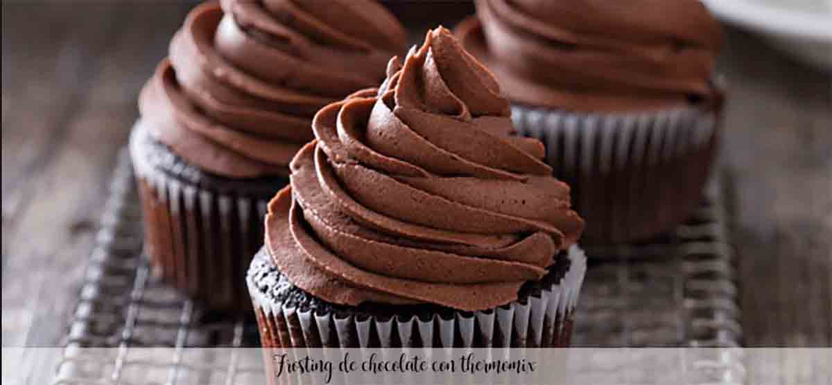 Frosting de Chocolate con thermomix