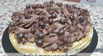 Hojaldre de merengue y cacao con thermomix