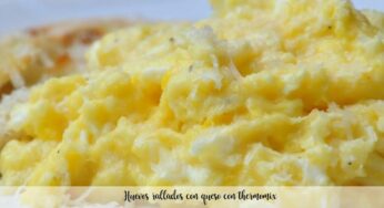 Huevos rallados con queso con thermomix