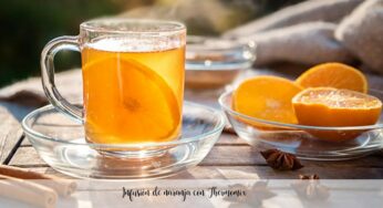 Infusión de naranja con Thermomix