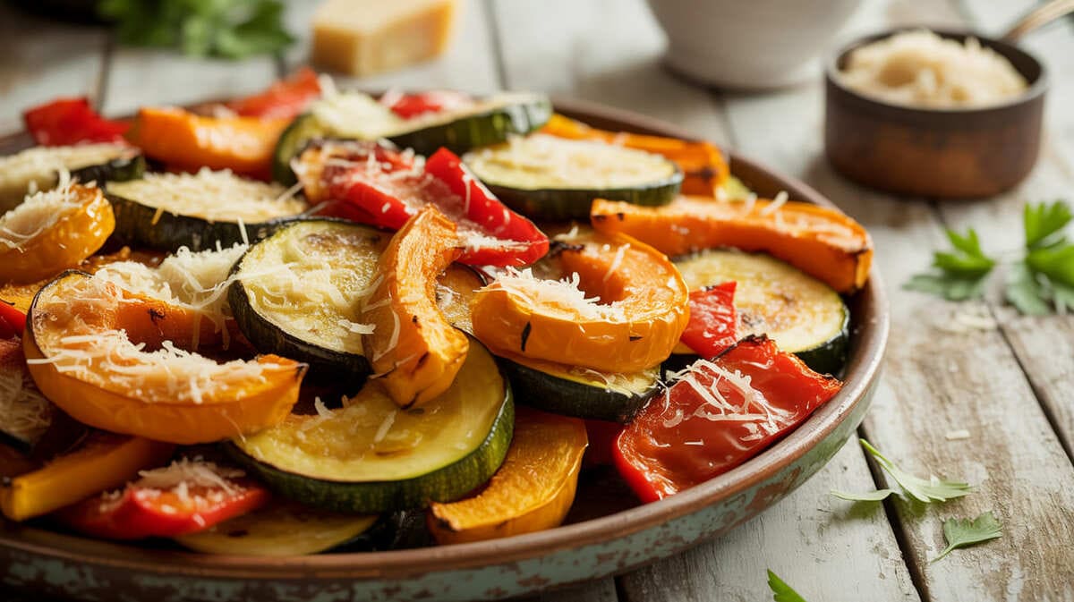 Verduras Asadas en freidora de aire - Airfryer