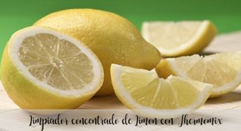 Limpiador concentrado de Limon con Thermomix