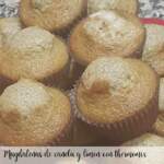 Magdalenas de canela y limon con thermomix