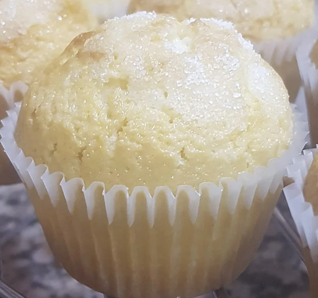 Magdalenas de limon con glaseado con thermomix