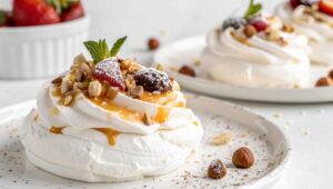 Tarta Pavlova en Freidora de Aire