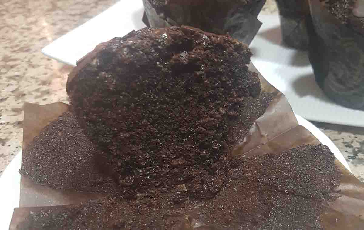 Muffins de chocolate con thermomix