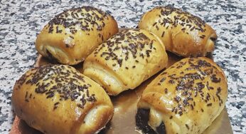 Napolitanas brioche de chocolate con thermomix