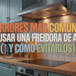 9 Errores más comunes al usar una freidora de aire (y cómo evitarlos)