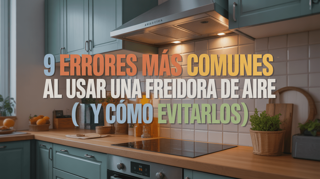 9 Errores más comunes al usar una freidora de aire (y cómo evitarlos)