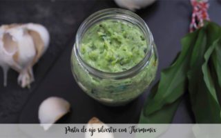 Pasta de ajo silvestre con Thermomix - Recetas para Thermomix