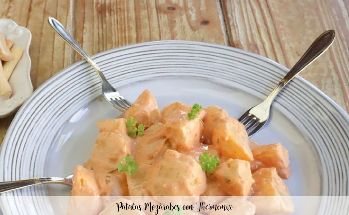 Patatas Mozárabes con Thermomix