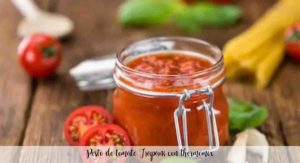 Pesto de tomate Trapani con thermomix