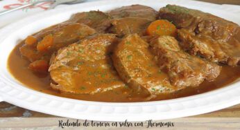 Redondo de ternera en salsa con Thermomix