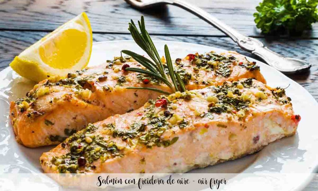 Salmón Con Freidora De Aire - Air Fryer - Recetas Para Thermomix