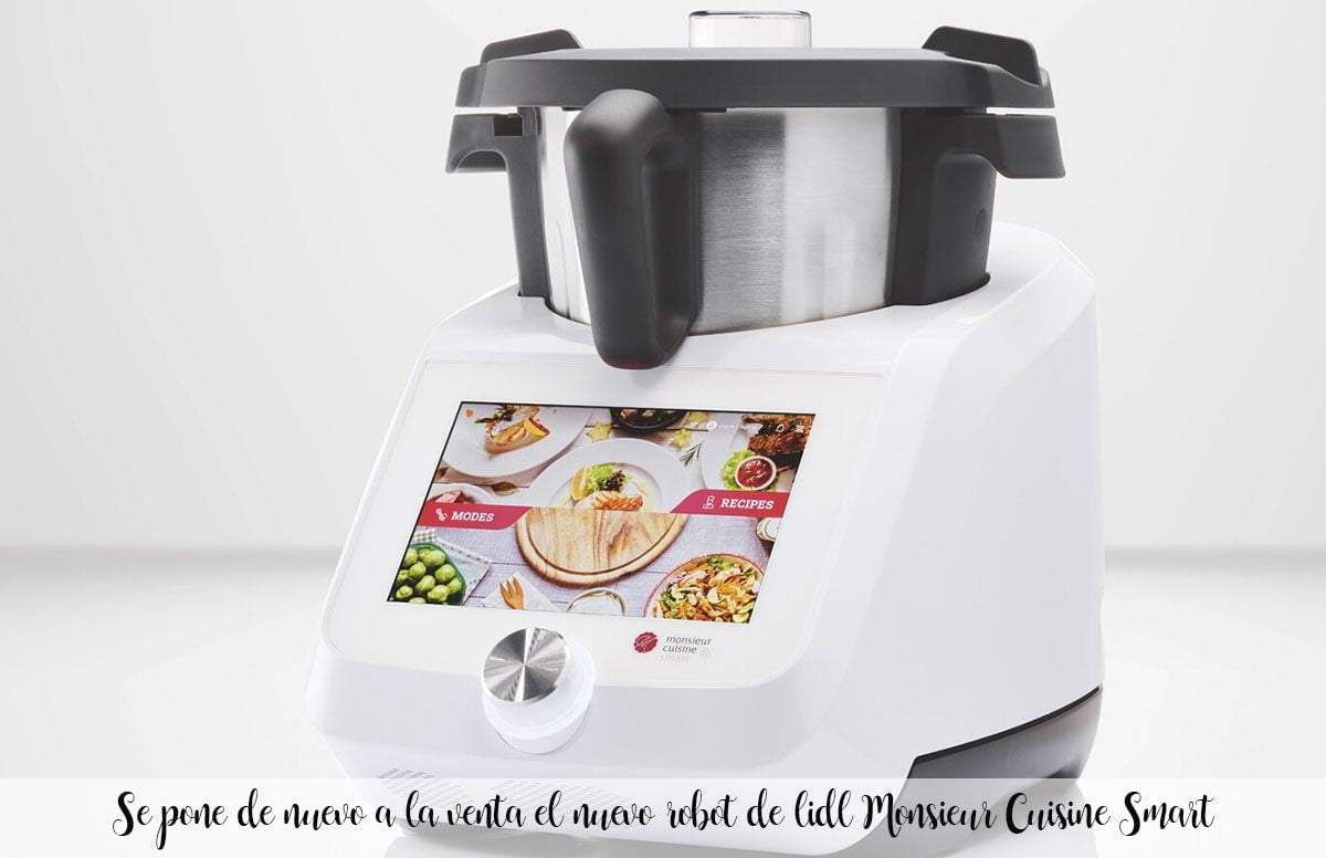 Se pone de nuevo a la venta el nuevo robot de lidl Monsieur Cuisine Smart