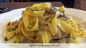 Tagliatelle al funghi porcini con thermomix