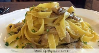 Tagliatelle al funghi porcini con thermomix