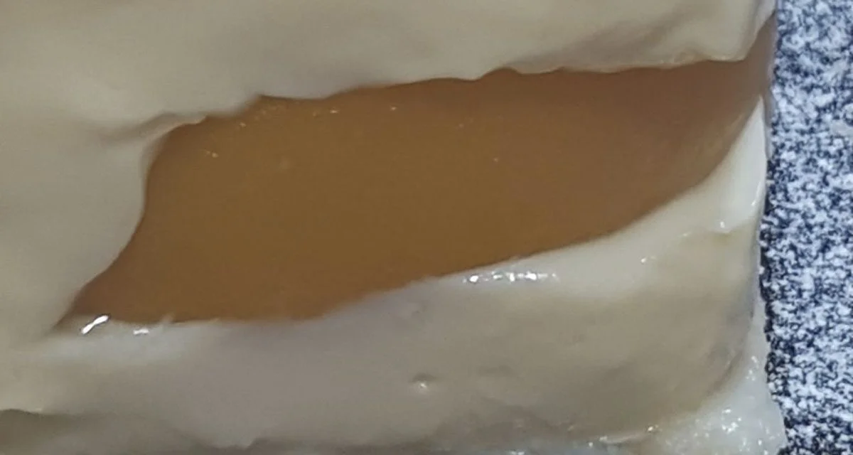 Tarta de Crema de melocoton con thermomix