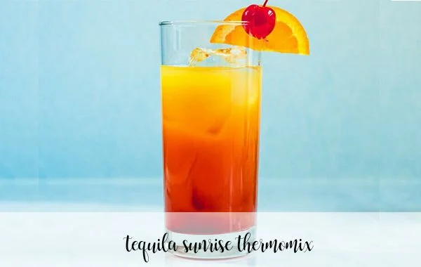 Tequila Sunrise con thermomix
