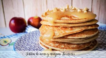 Tortitas de avena y manzana Thermomix