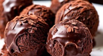 Trufas de ron con chocolate con thermomix