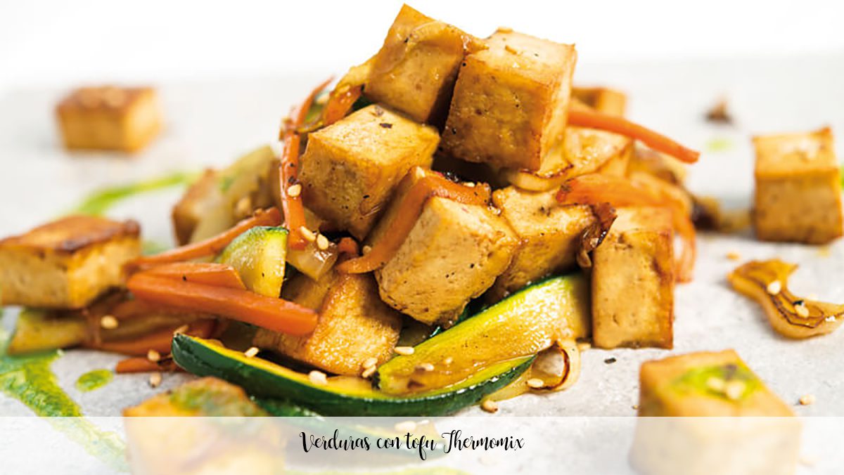 Verduras con tofu Thermomix