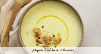 Vichyssoise de calabacín con thermomix