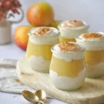 Crema de canela con puré de manzana con Thermomix