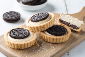 Tartaletas OREO de queso con freidora de aire
