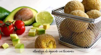 Albóndigas de aguacate con thermomix