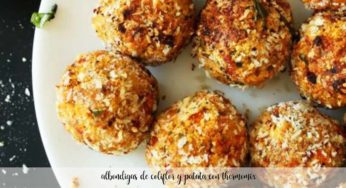 Albóndigas de coliflor y patata con Thermomix