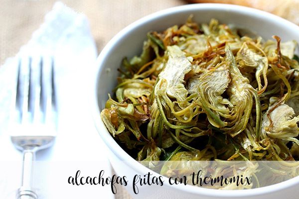 Alcachofas fritas con Thermomix