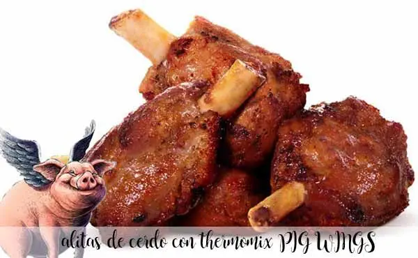 alitas de cerdo ( pig wings ) con thermomix