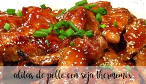 Alitas de pollo en salsa de soja con thermomix