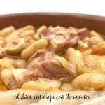 Alubias con oreja con Thermomix