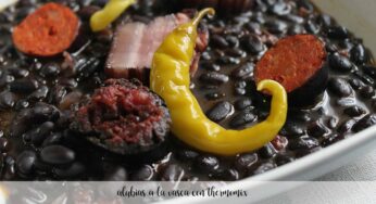 Alubias a la vasca en Thermomix