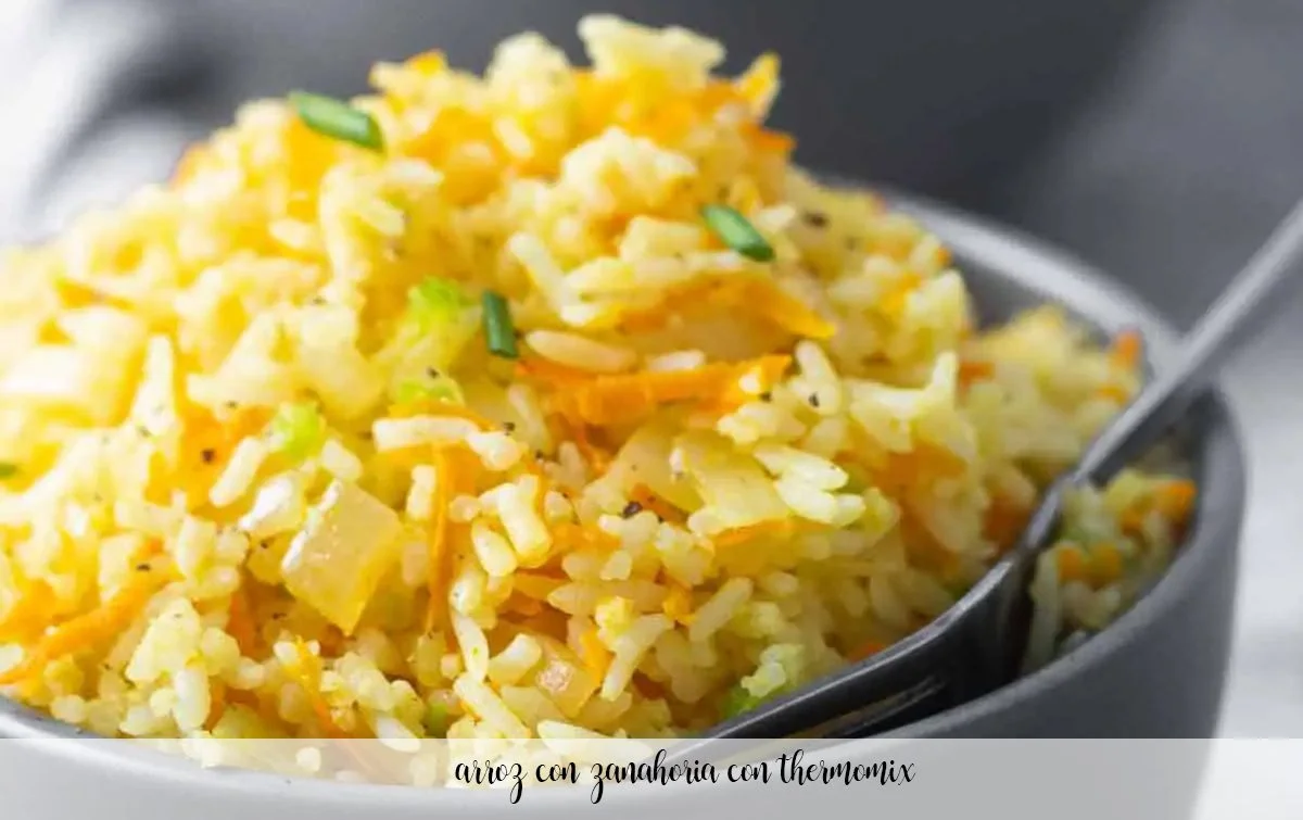 Arroz con zanahoria Thermomix