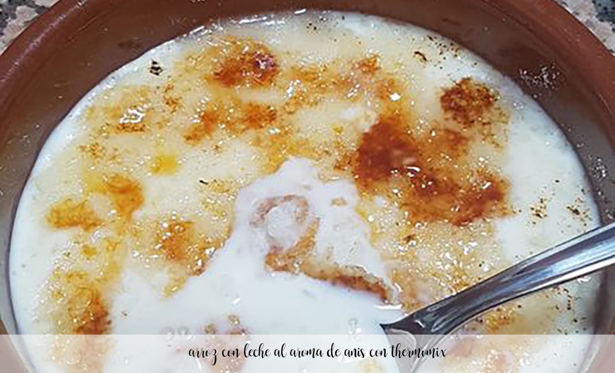 arroz con leche al aroma de anis con thermomix