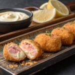 Croquetas de salmón en freidora de aire - air fryer