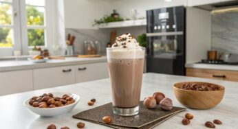 Batido de crema de cacao con avellanas con Thermomix