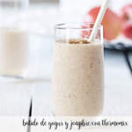 batido de yogur y jengibre con thermomix