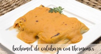 Bechamel de calabaza con thermomix