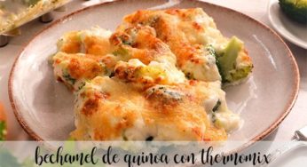 Bechamel de Quinoa con thermomix